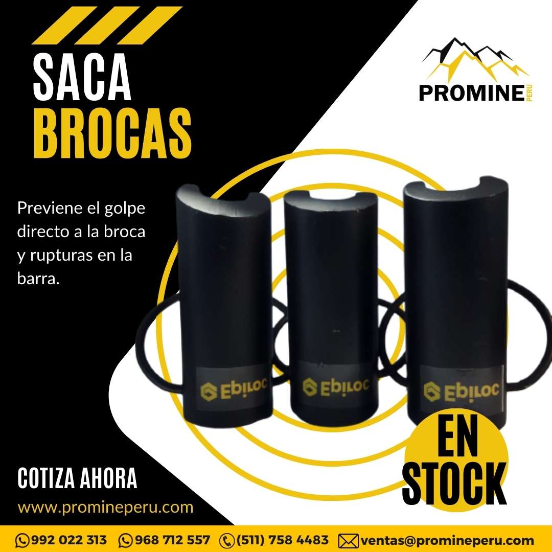 SACA BROCAS ACCESORIO DE MINAS PROMINE PERÚ